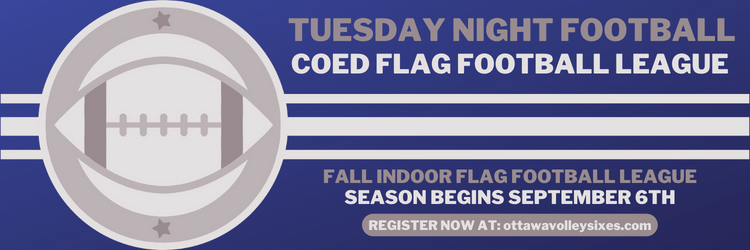 Fall Flag Football League at Ben Franklin Dome